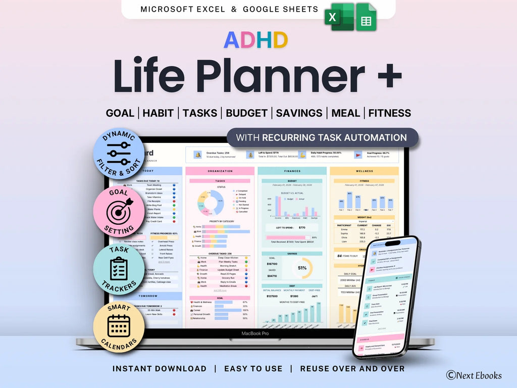 ADHD Life Planner