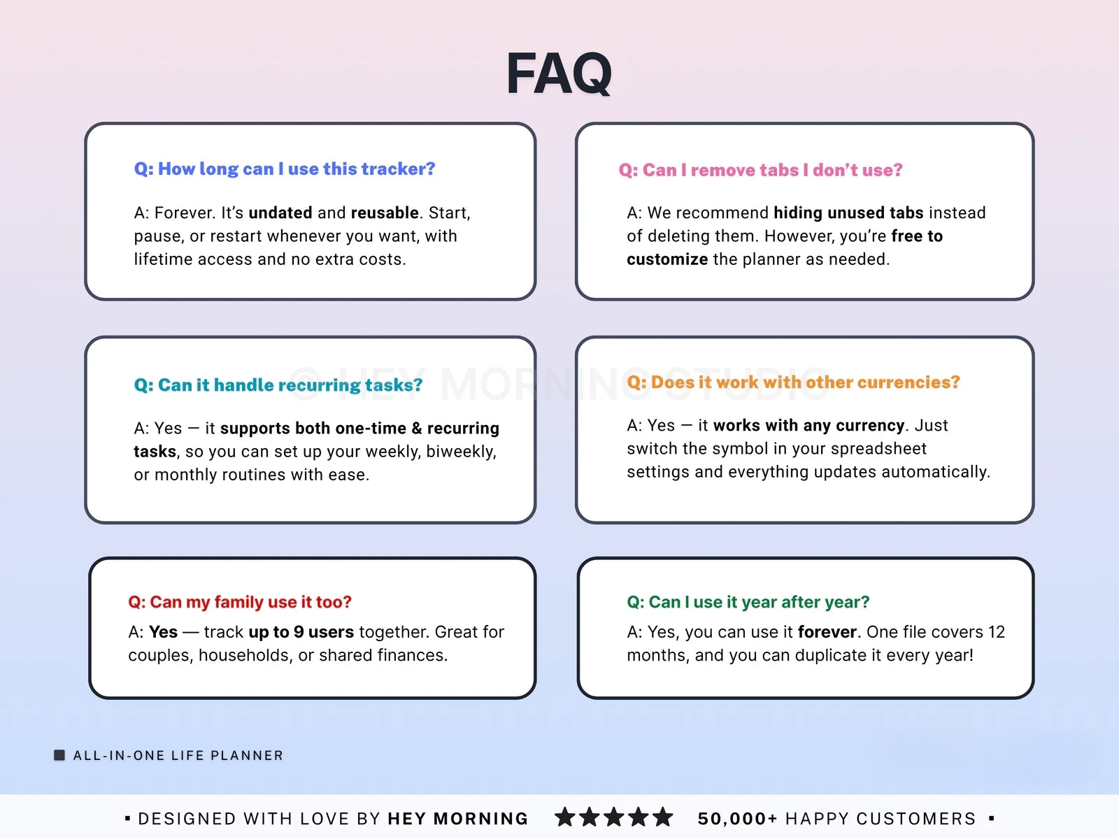 ADHD Life Planner