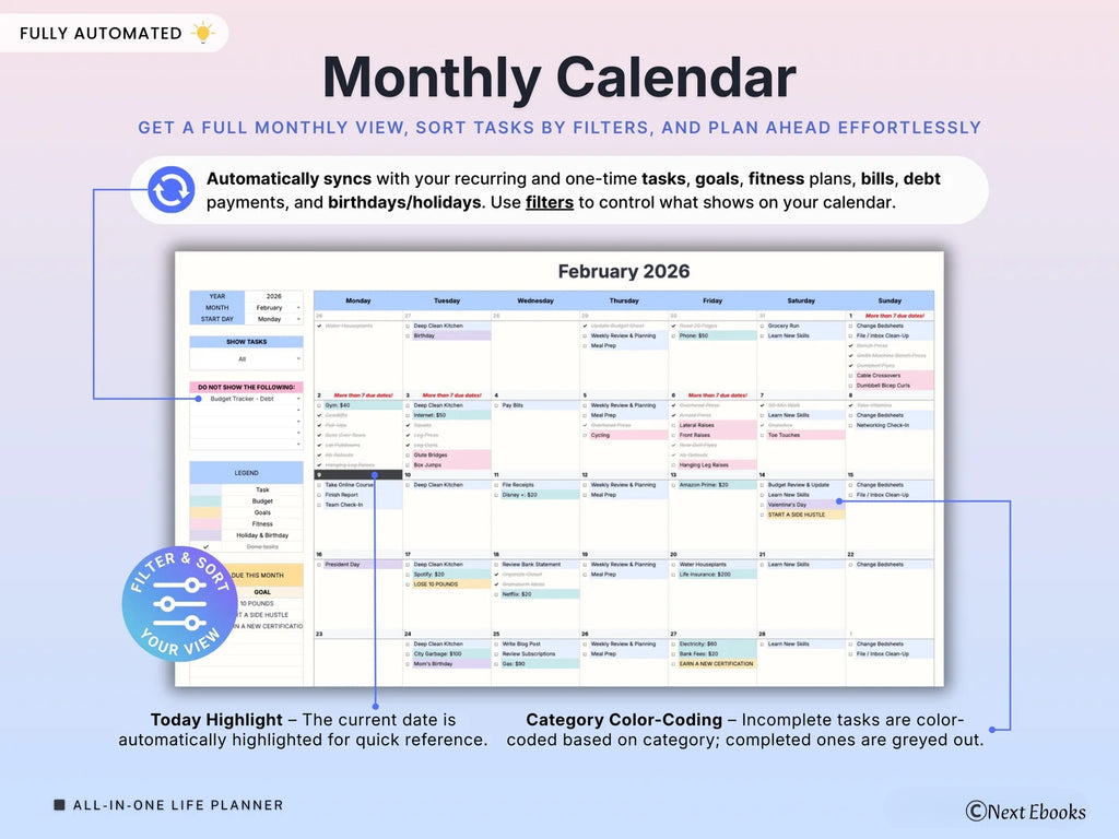 ADHD Life Planner